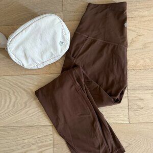 lululemon Align High-Rise Pant with Pockets 25" Java/Chocolate Brown - Size 8